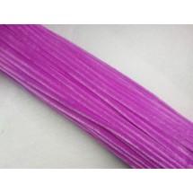 Проволока синельная 30 см цв. сиреневый, цена за 10 шт